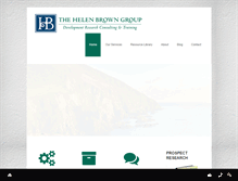 Tablet Screenshot of helenbrowngroup.com
